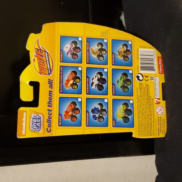 Nickelodeon Blaze & the Monster Machines Mud Racing Blaze Truck Diecast - Picture 2 of 2